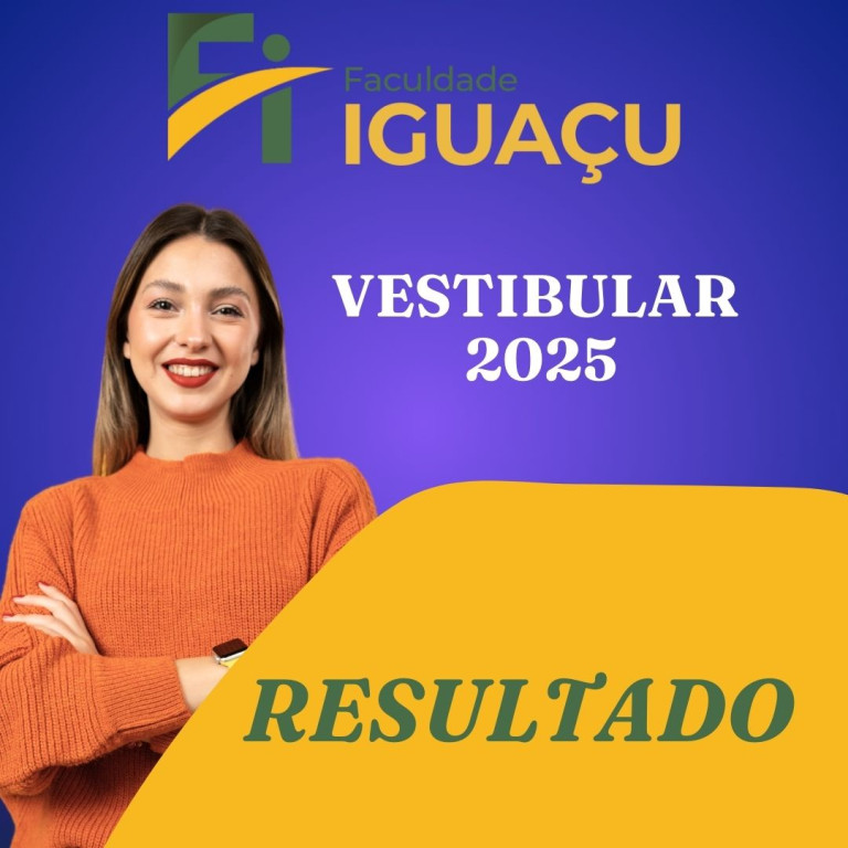 Imagem RESULTADO VESTIBULAR 2025